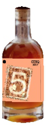 Cinq Orange 2017 · Vino naranjo · cinco blancas